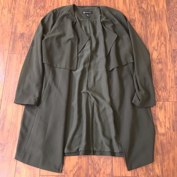 INC International Concepts Jackets & Blazers - Draped coat